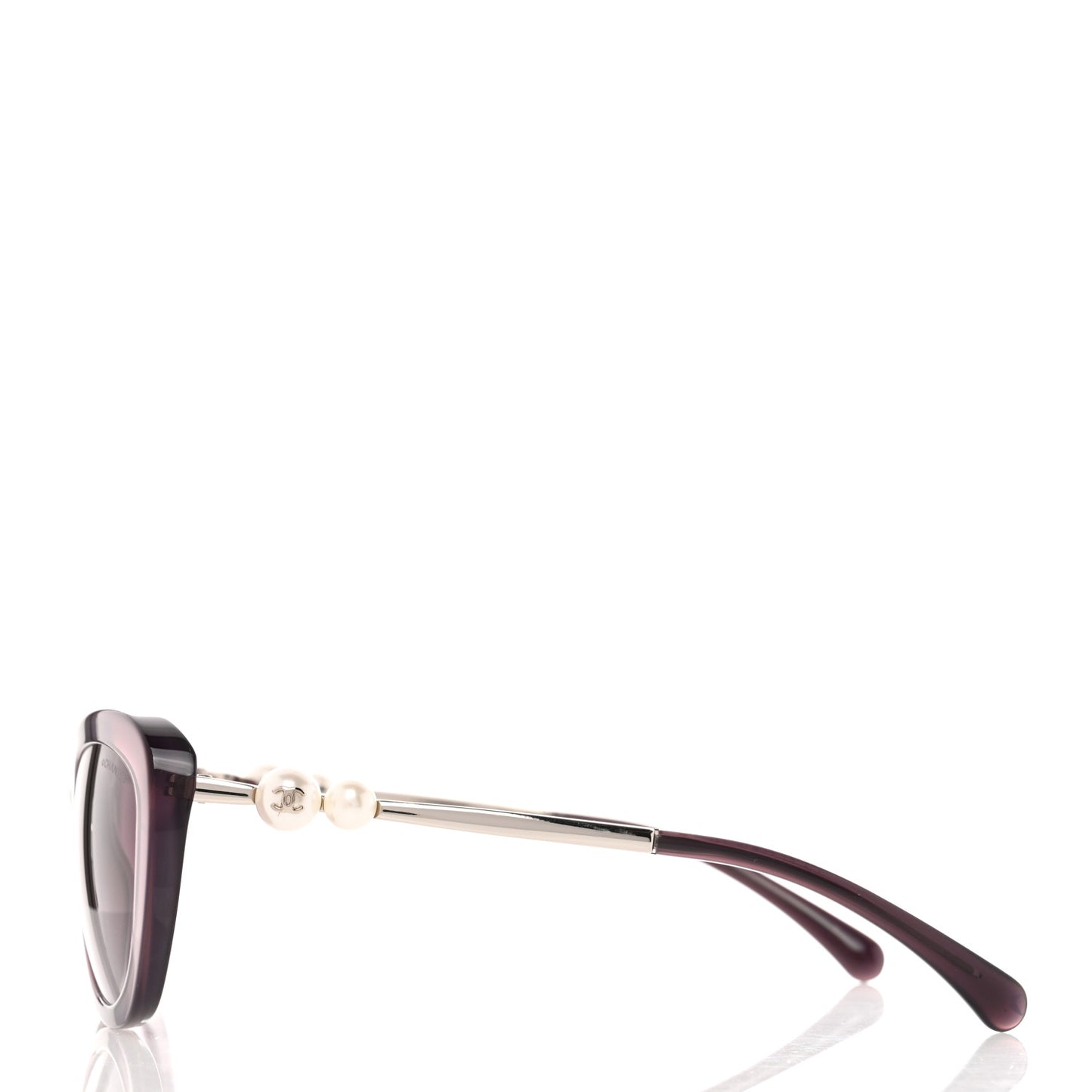 Polarized Cat Eye Pearl Sunglasses 5340-H Pink