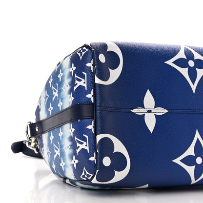 Louis Vuitton Monogram Escale Speedy Bandouliere 30 Blue 8 of 9