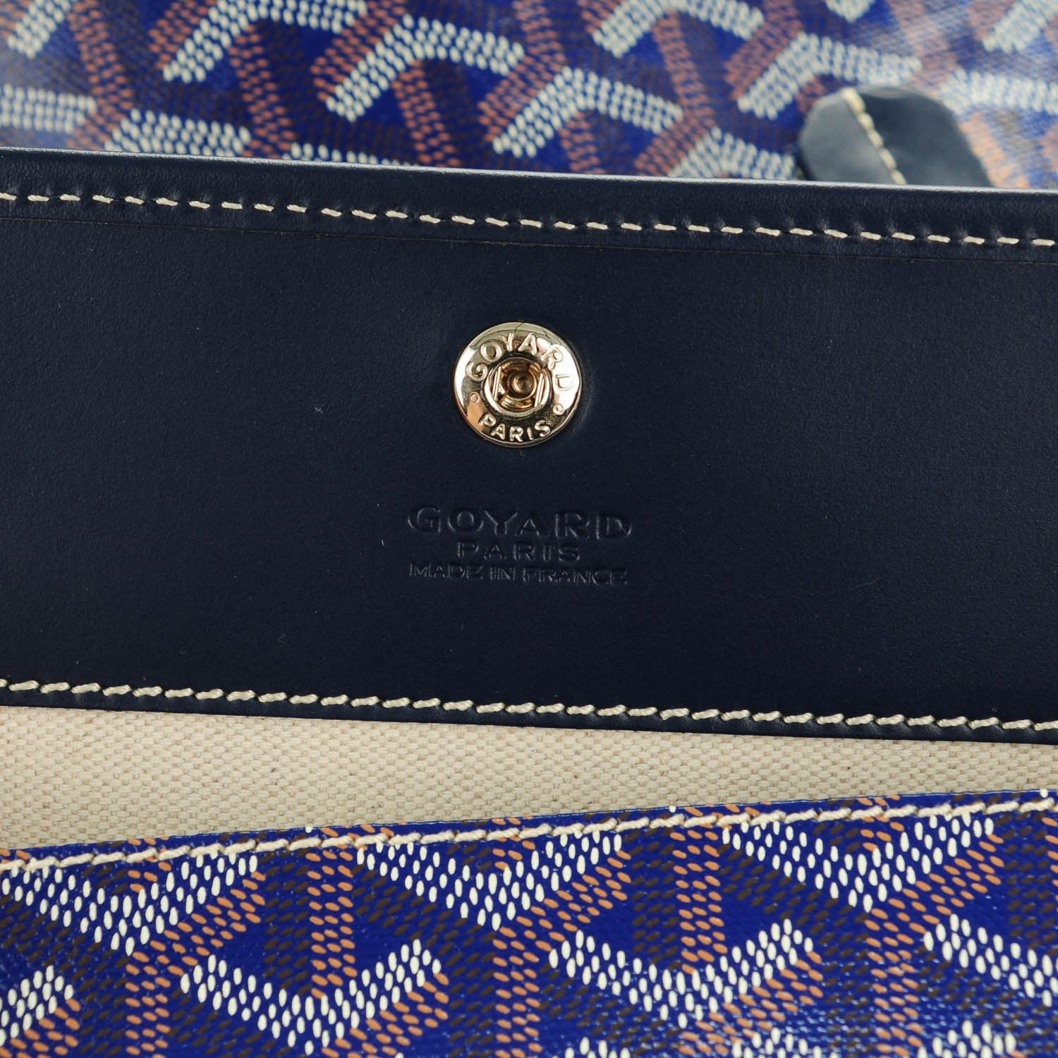 Goyard Goyardine Saint Louis PM Navy 7 of 8