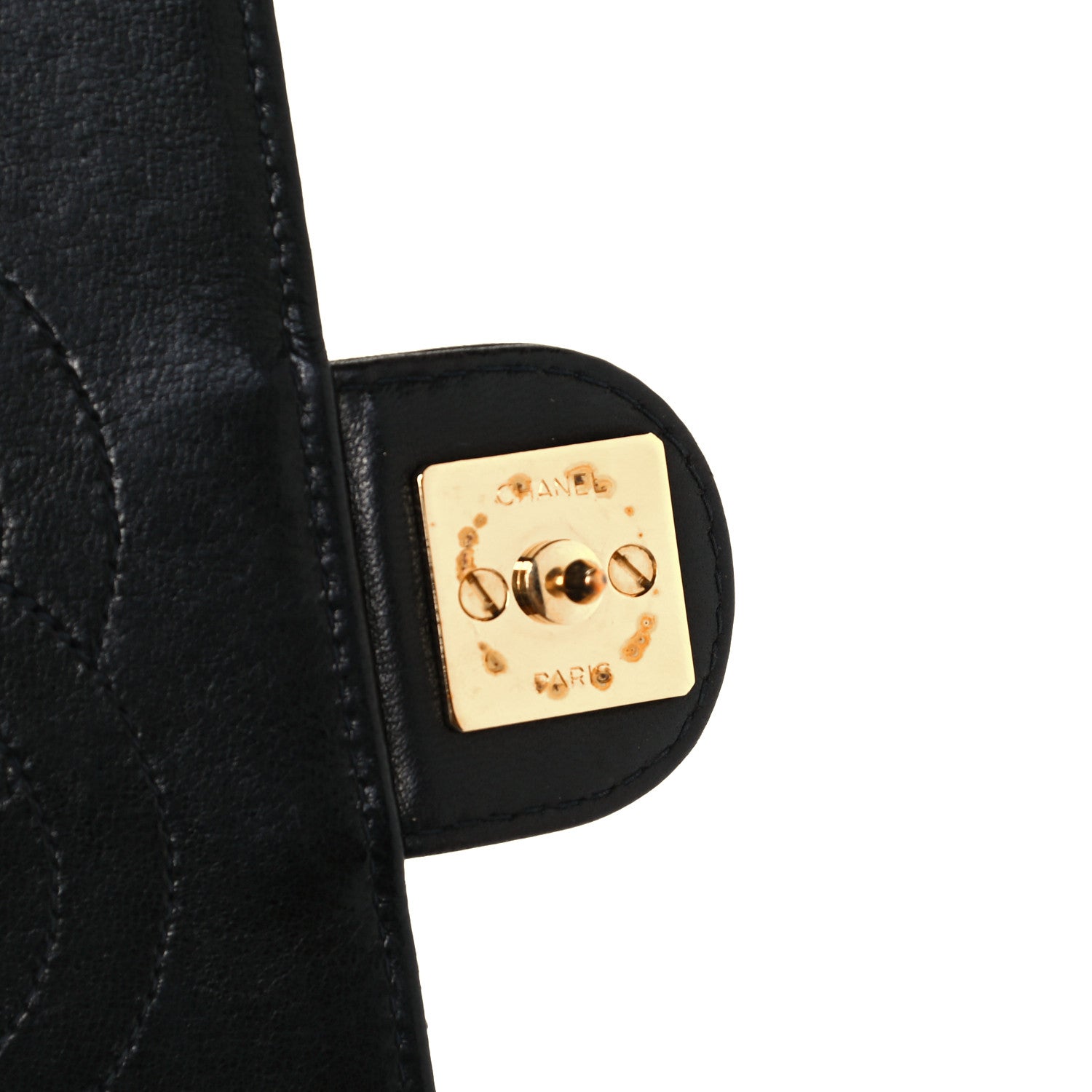 Chanel Lambskin Quilted Jumbo Single Flap Black 5 of 11