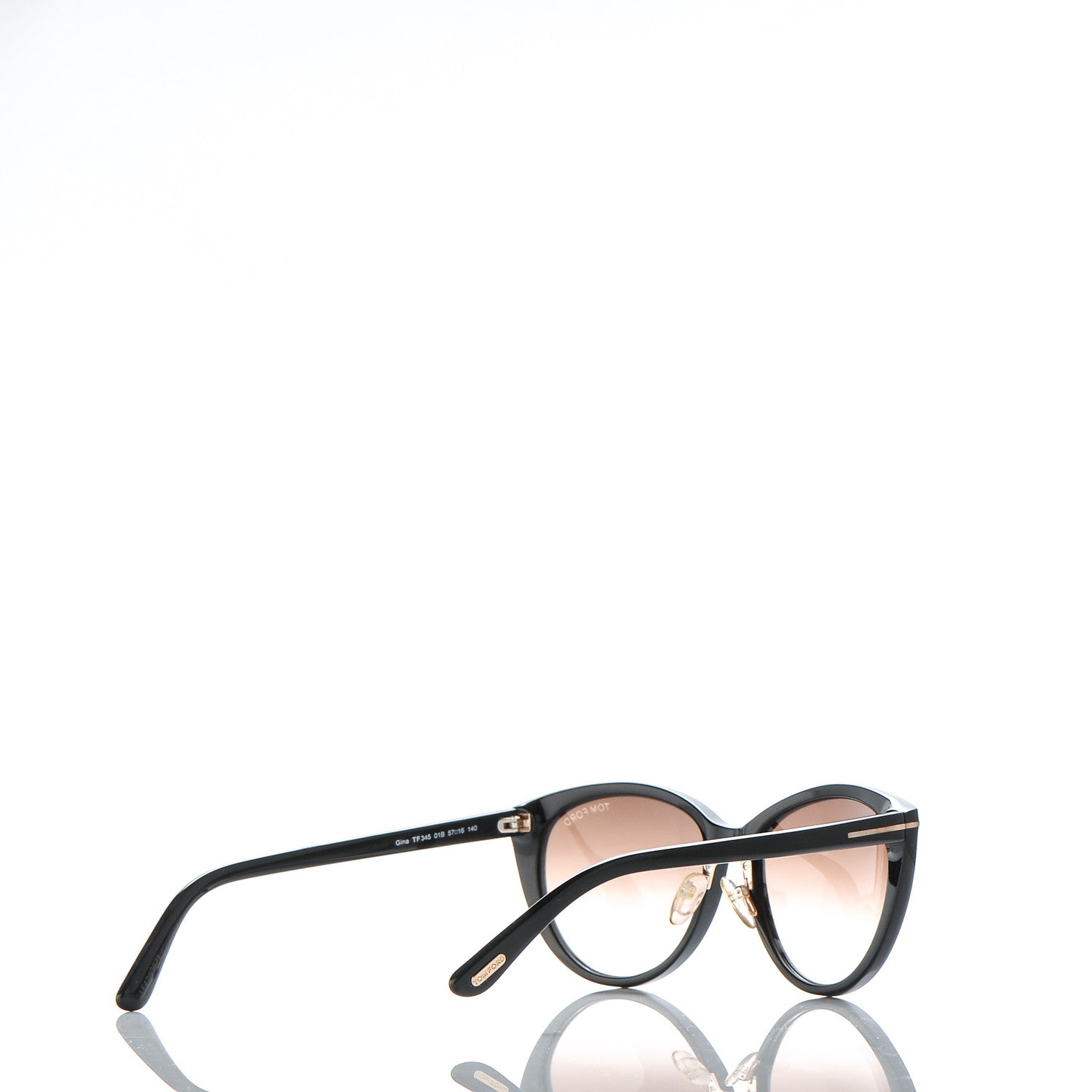 Tom Ford Gina Sunglasses TF345 Black 4 of 8