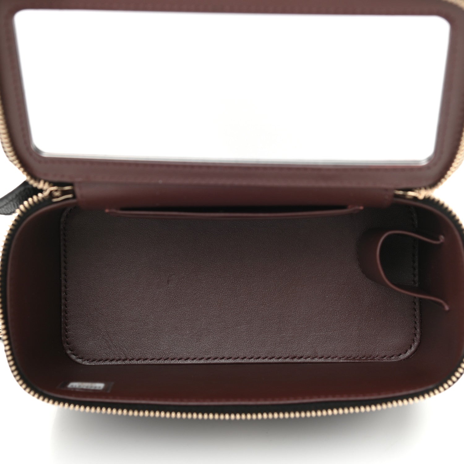 Chanel Caviar Quilted Small Vanity Case With Chain Black 5 of 12