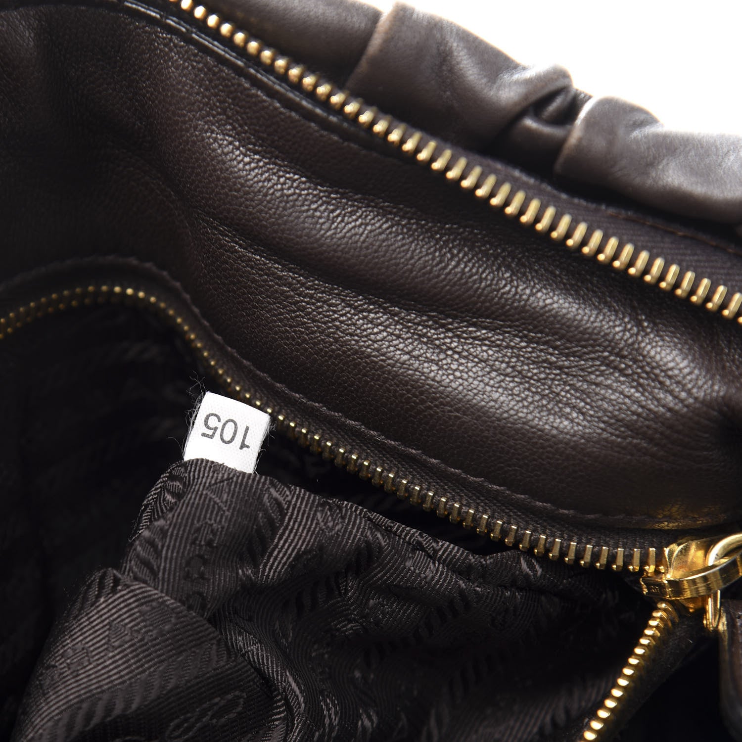 Prada Nappa Gaufre Shopping Satchel Caffe 8 of 18