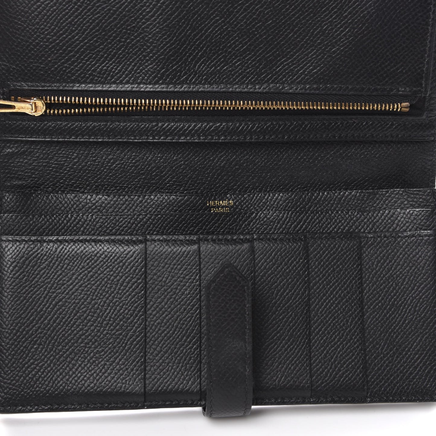 Epsom Bearn Gusset Wallet Black