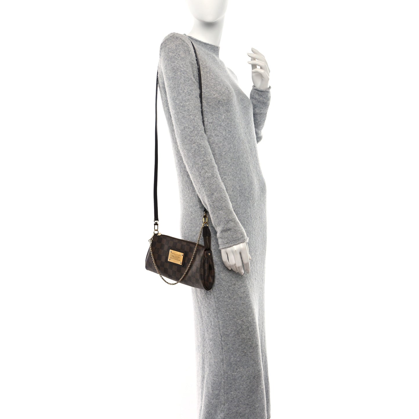 Damier Ebene Eva Clutch