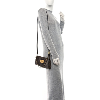 Louis Vuitton Damier Ebene Eva Clutch 2 of 8