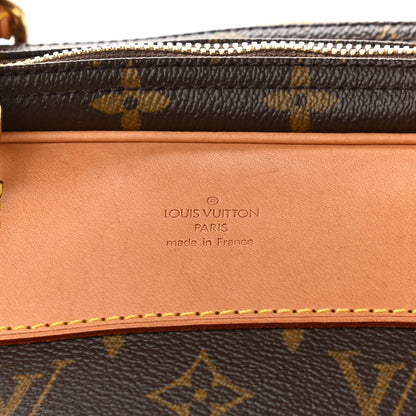 Louis Vuitton Monogram Alize 2 Compartment Luggage Travel Bag 7 of 14