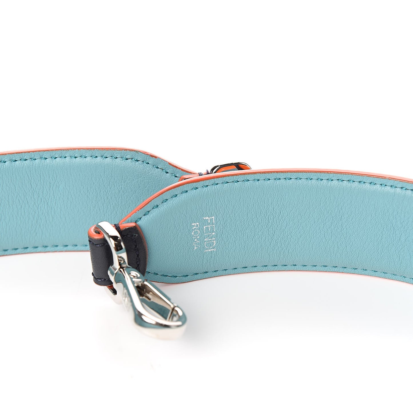 Calfskin Studded Strap You Navy Multicolor