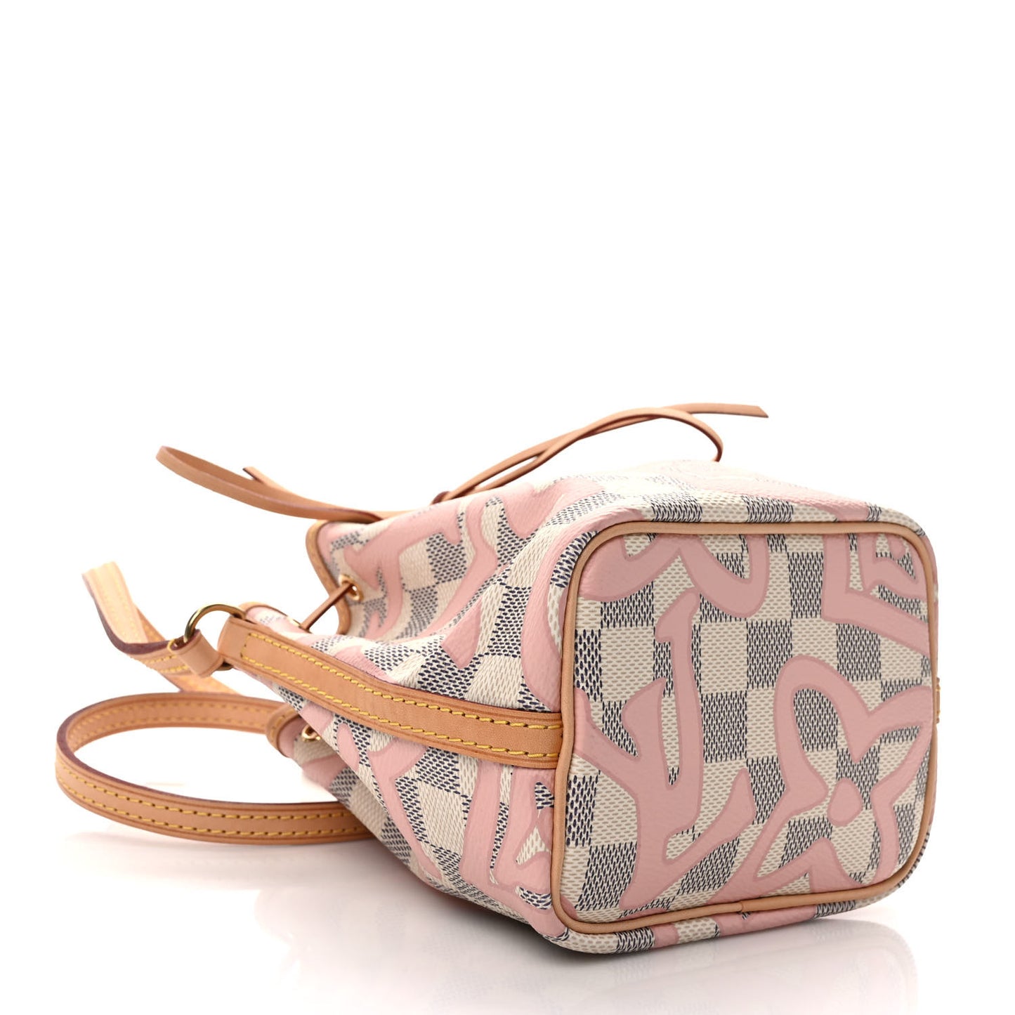 Damier Azur Tahitienne Nano Noe Rose Ballerine