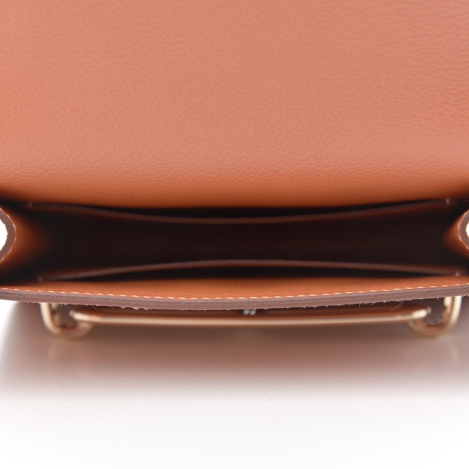 Hermes Evercolor Bi-Color Roulis Slim Wallet Blush Bleu Frida 6 of 9