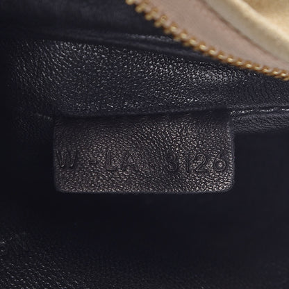 Celine Suede Lambskin Small Ribbon Shoulder Bag Dune Black 7 of 10