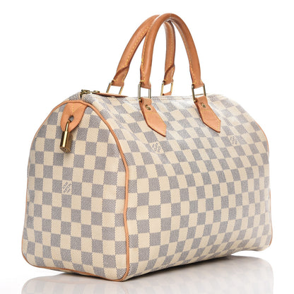 Louis Vuitton Damier Azur Speedy 30 3 of 11
