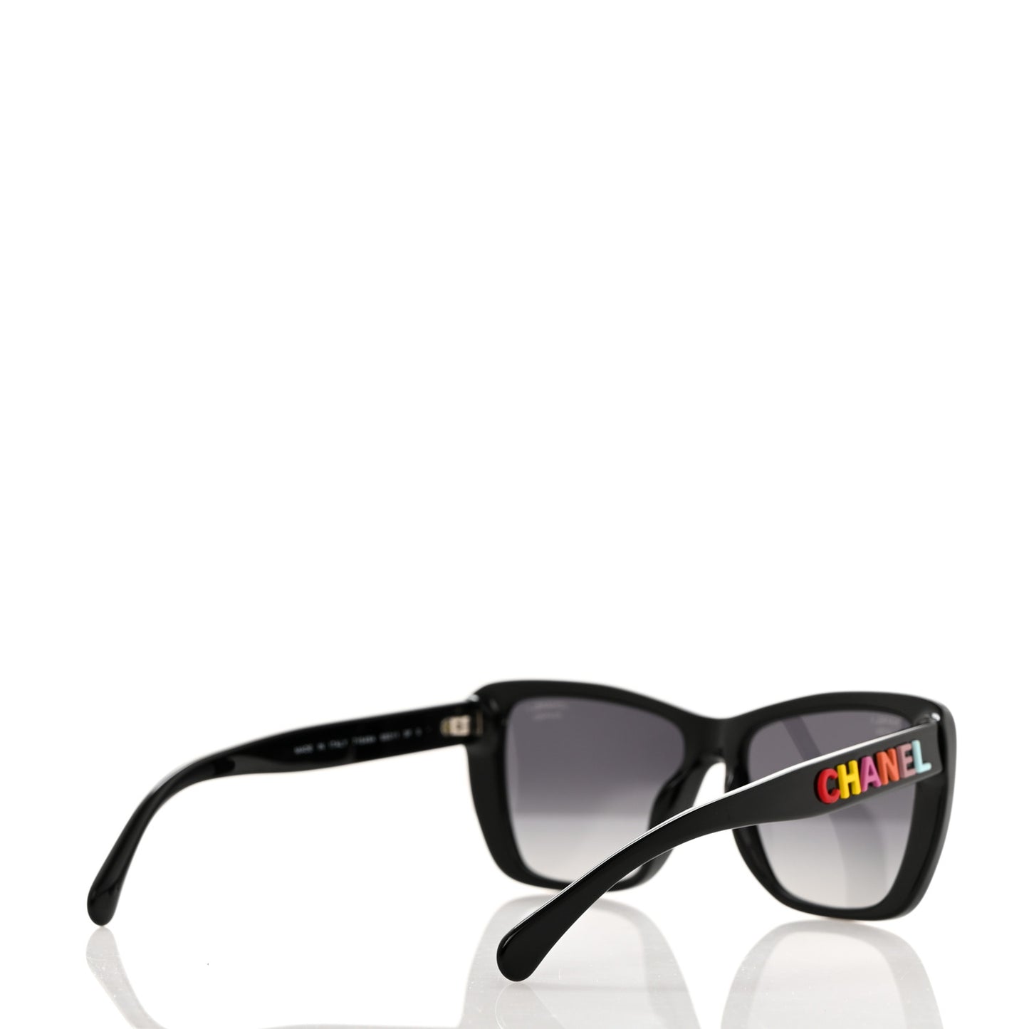 Acetate Polarized Butterfly Sunglasses 71548A Black