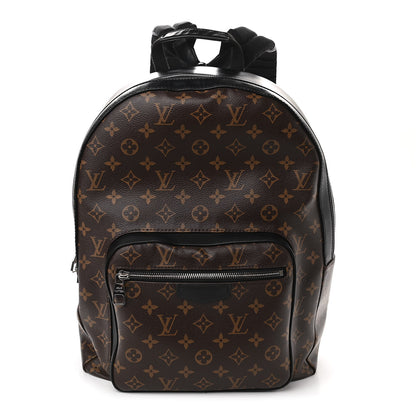 Louis Vuitton Monogram Macassar Josh Backpack 1 of 16