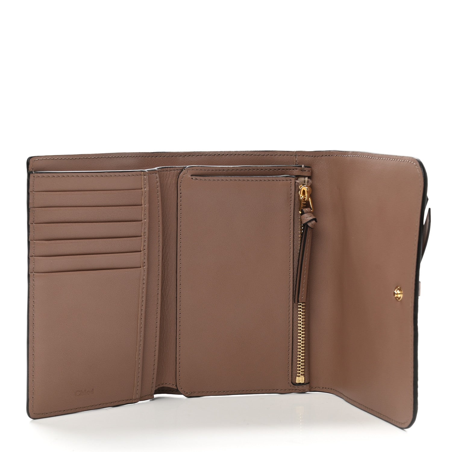 Chloe Calfskin Alphabet Compact Wallet 5 of 7