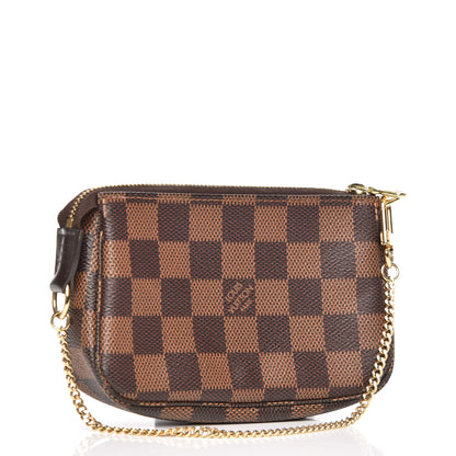 Louis Vuitton Damier Ebene Mini Pochette Accessories 3 of 8