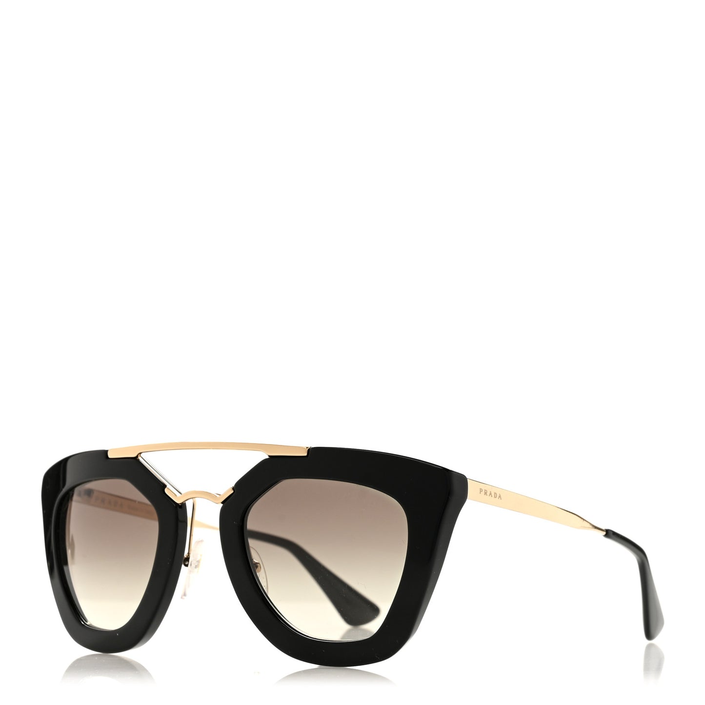 Acetate Cinema Sunglasses SPR 09Q Black