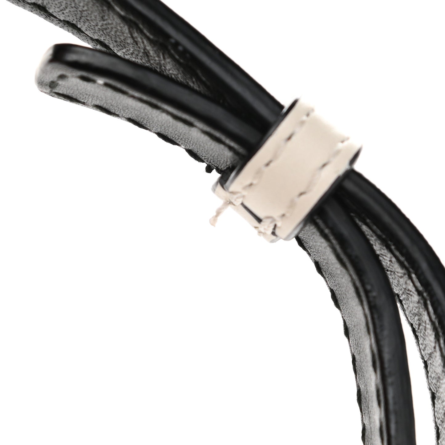 Calfskin Serpenti Forever Top Handle White Black