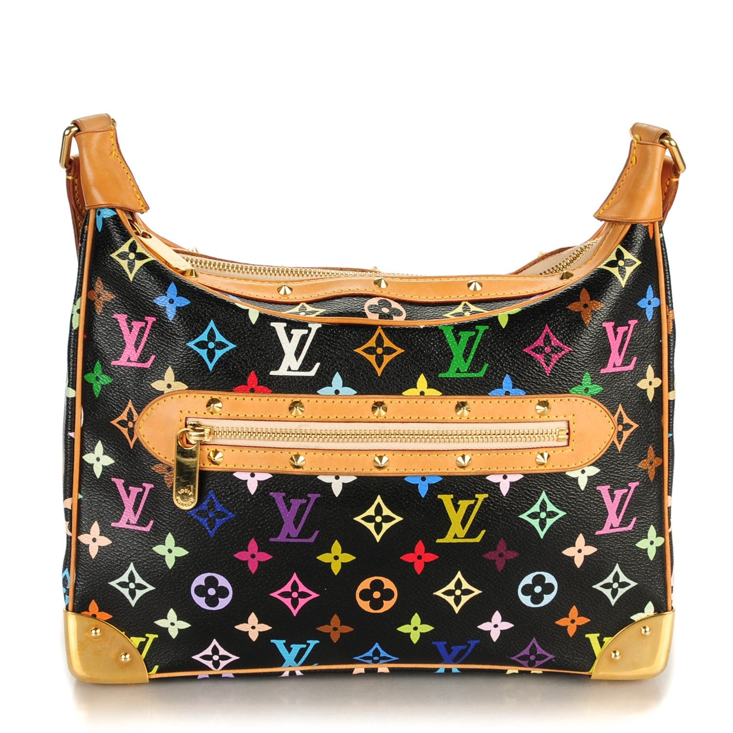 Louis Vuitton Monogram Multicolor Boulogne Black 1 of 8