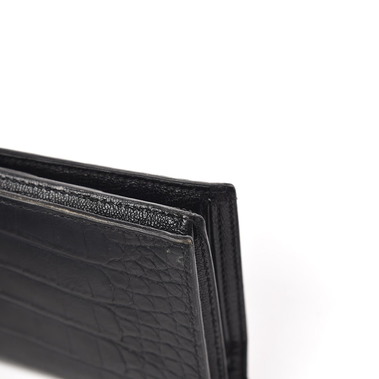 Matte Alligator Bearn Wallet Black