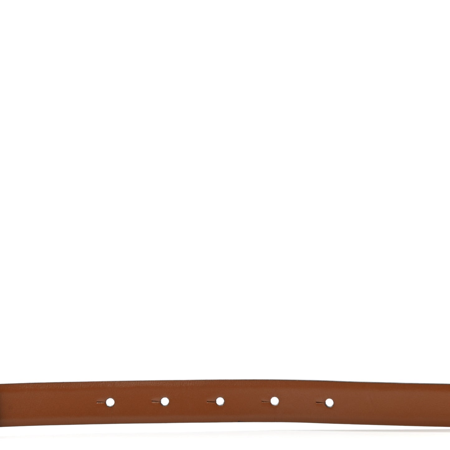 Glossy Calfskin VLogo Reversible Belt 100 40 Saddle Brown Black