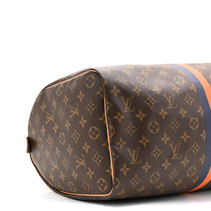 Louis Vuitton Monogram My LV Heritage Speedy 40 Orange Navy 17 of 19