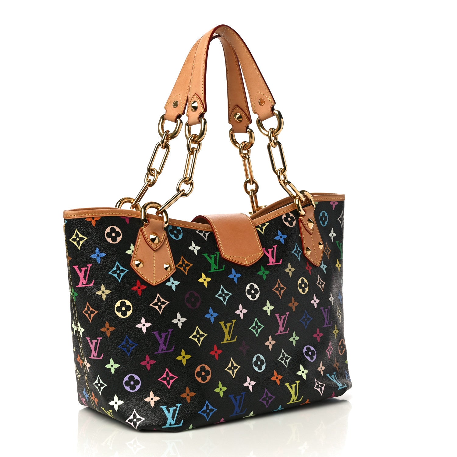 Louis Vuitton Monogram Multicolor Annie GM Black 3 of 11