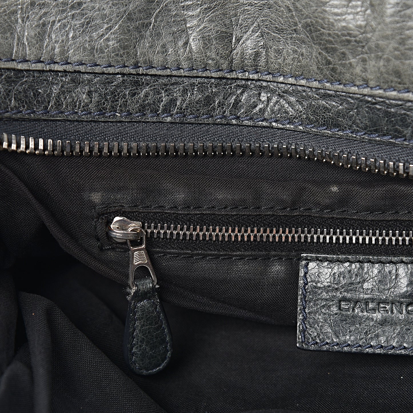Agneau Giant 21 Silver Hardware Mid Day Grey