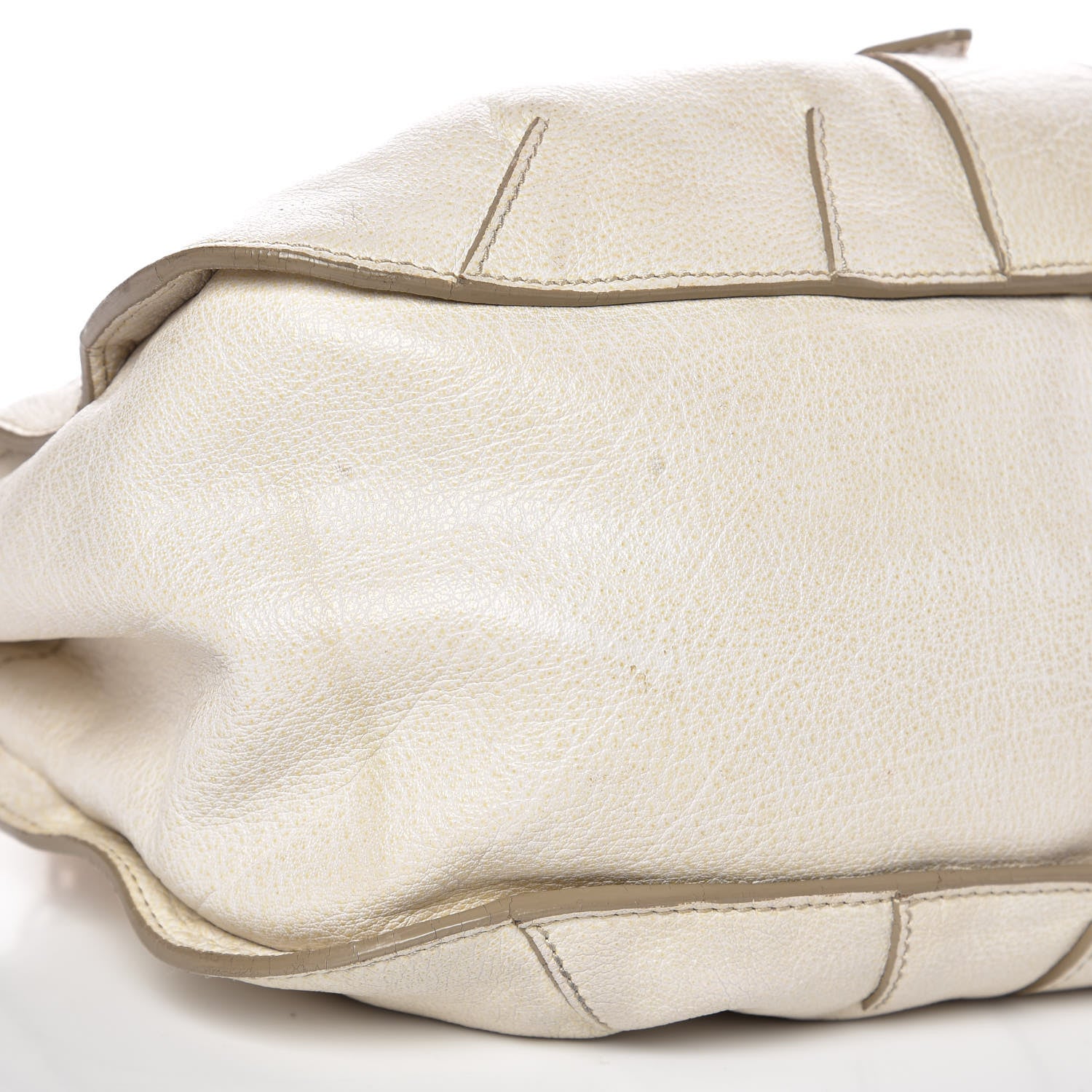 Burberry Grainy Calfskin Medium Landscape Tote Alabaster 13 of 22
