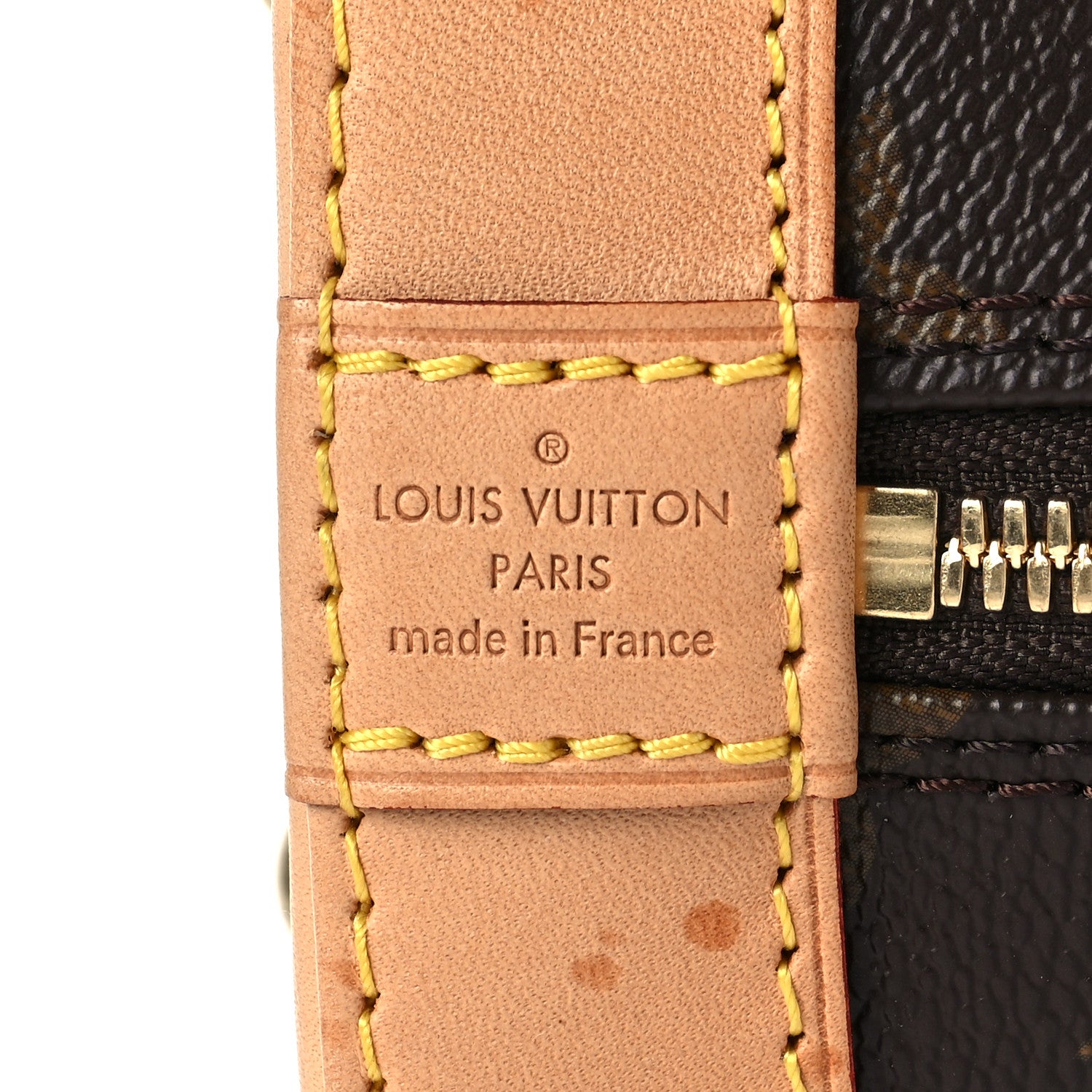 Louis Vuitton Monogram Alma BB 6 of 8