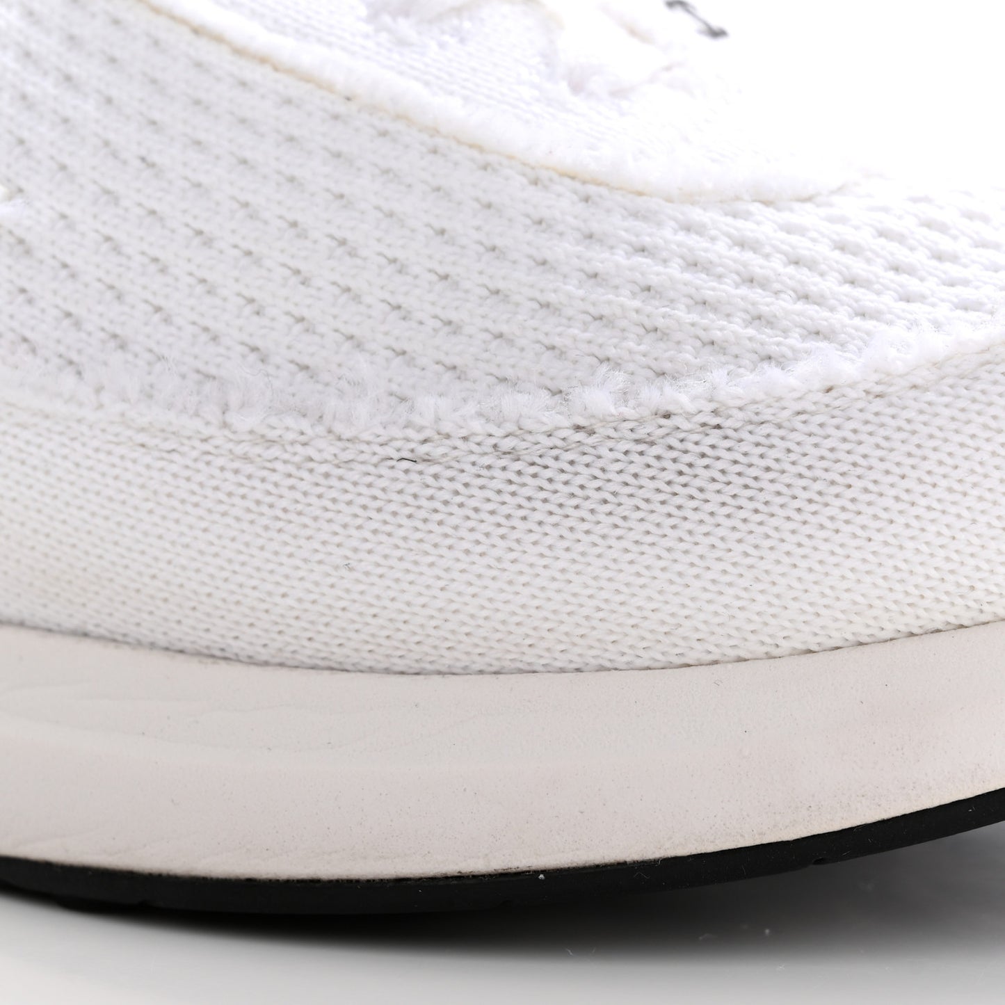 Fabric Logo Sneakers 39 White