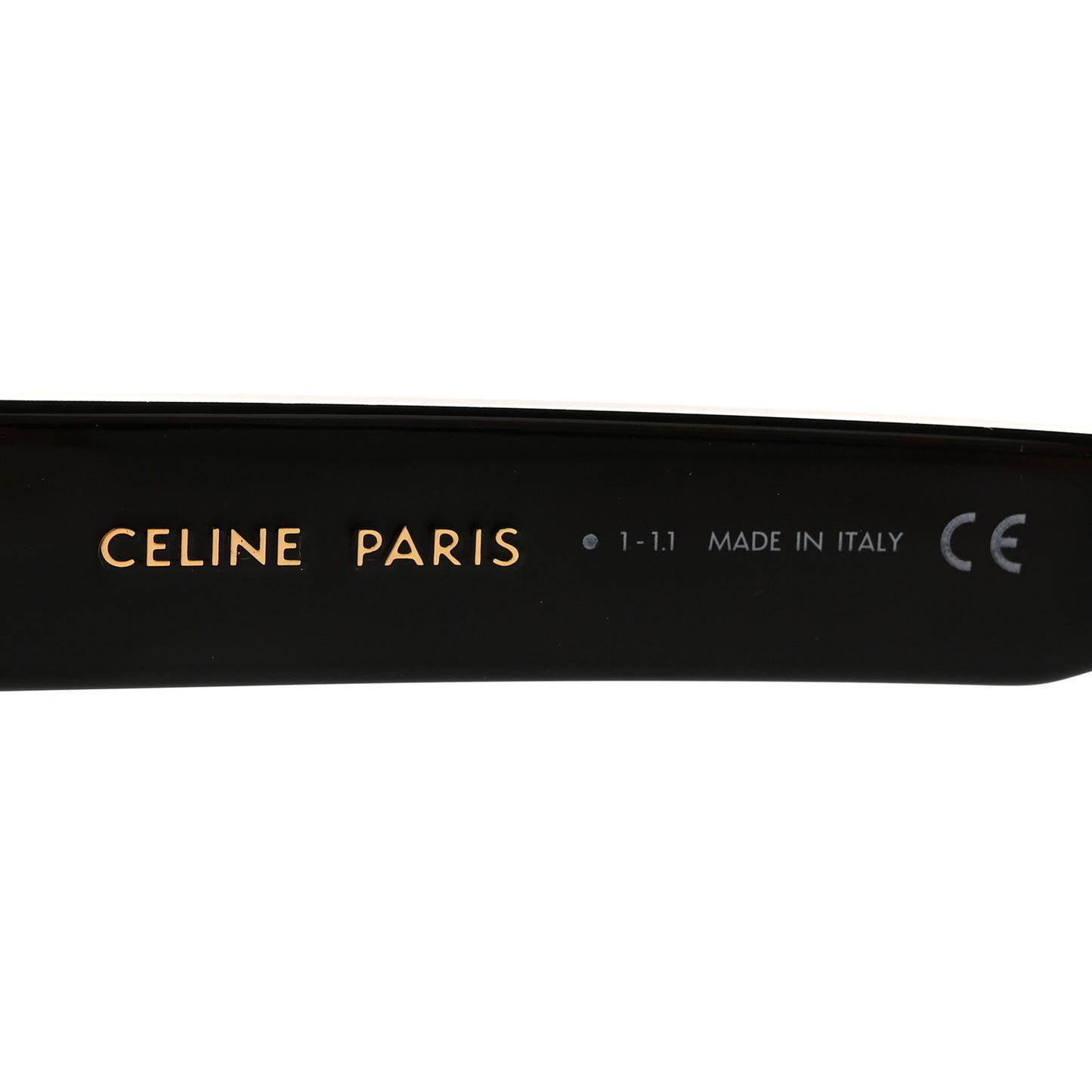 Acetate Square Sunglasses CL401301 Black