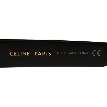 Celine Acetate Square Sunglasses CL401301 Black 5 of 7