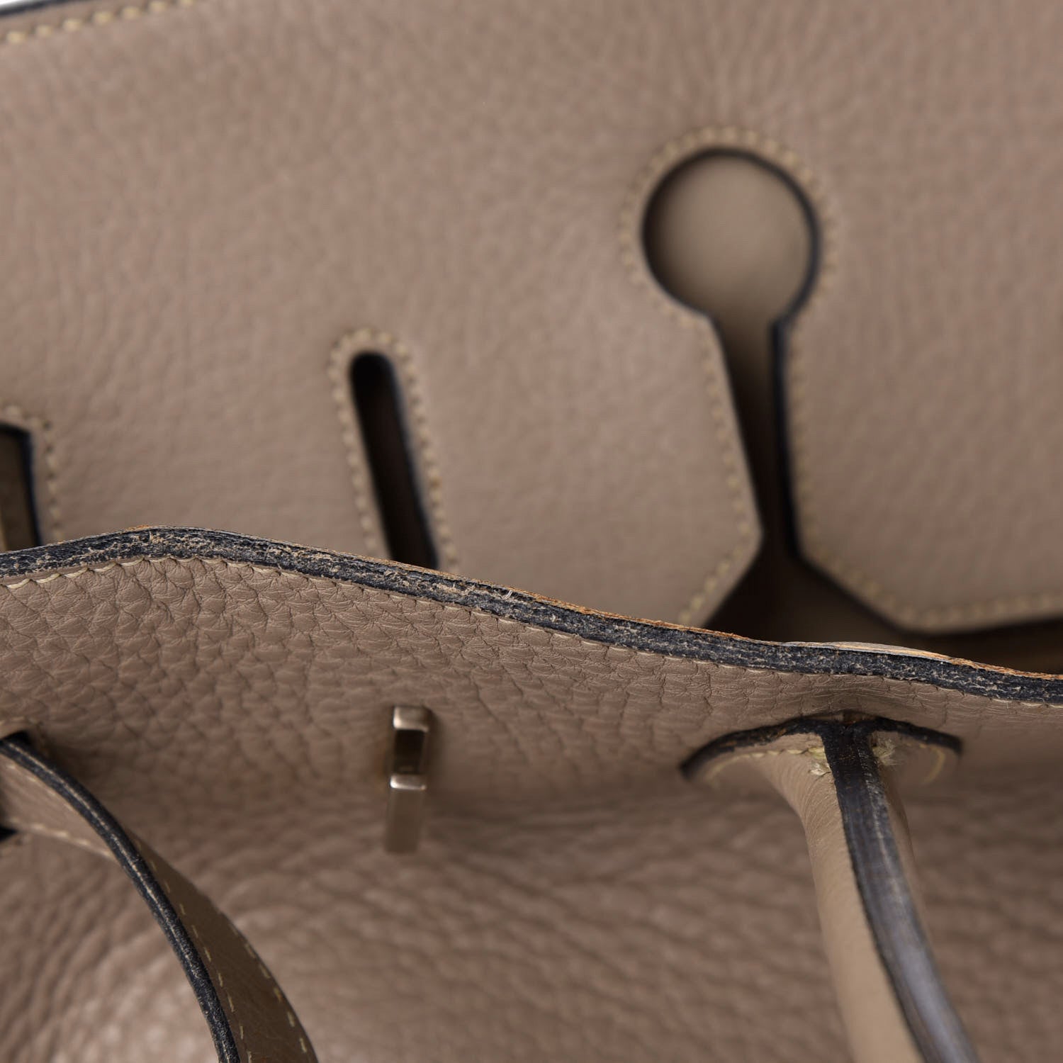 Hermes Togo Birkin 35 Gris Tourterelle 9 of 20