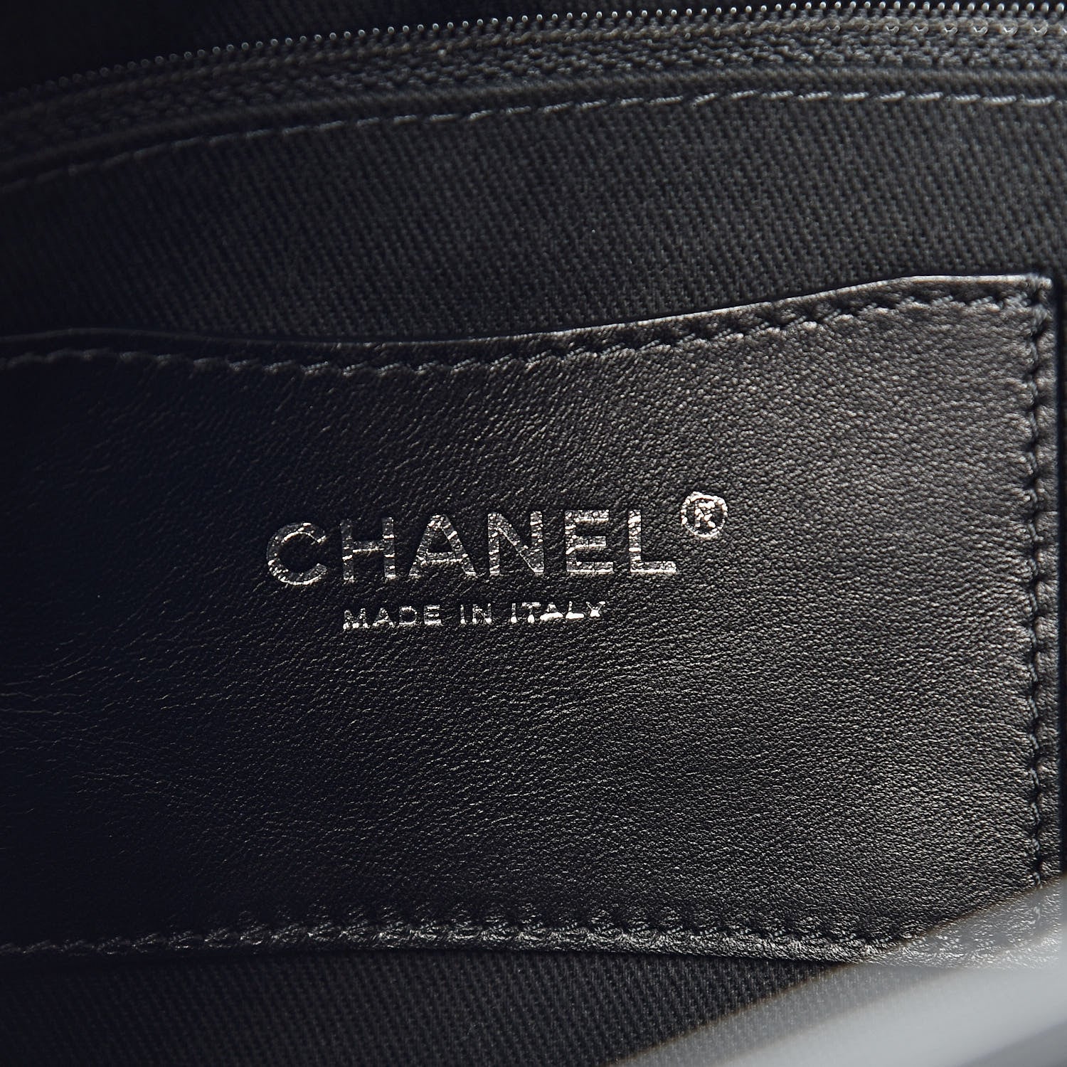 Chanel Patent Quilted Large Just Mademoiselle Bowling Bag Black 8 of 12