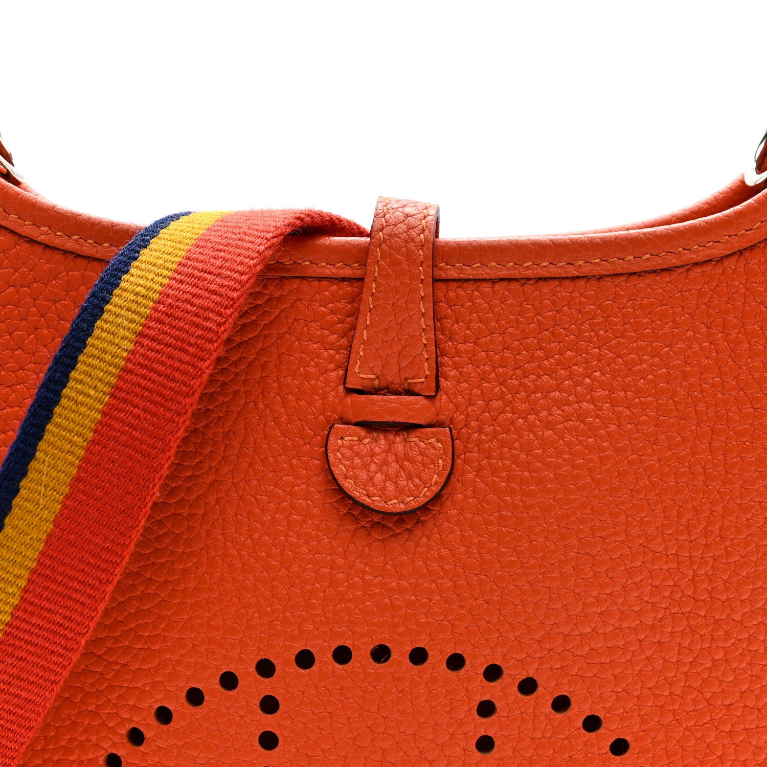 Hermes Taurillon Clemence Amazone Evelyne TPM Feu 8 of 10