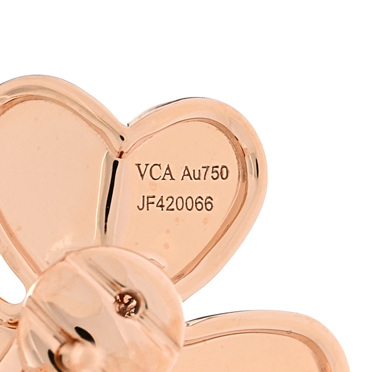 18K Rose Gold Diamond Small Frivole Earrings