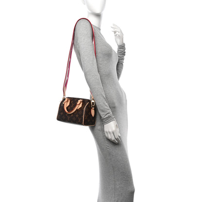 Louis Vuitton Monogram Speedy Bandouliere 20 Fuchsia 2 of 9