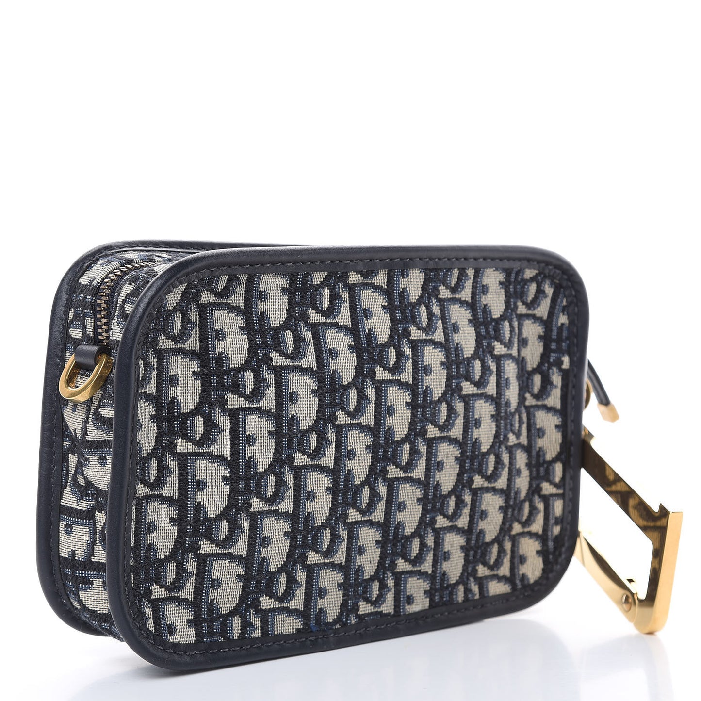 Oblique Diorquake Clutch Blue