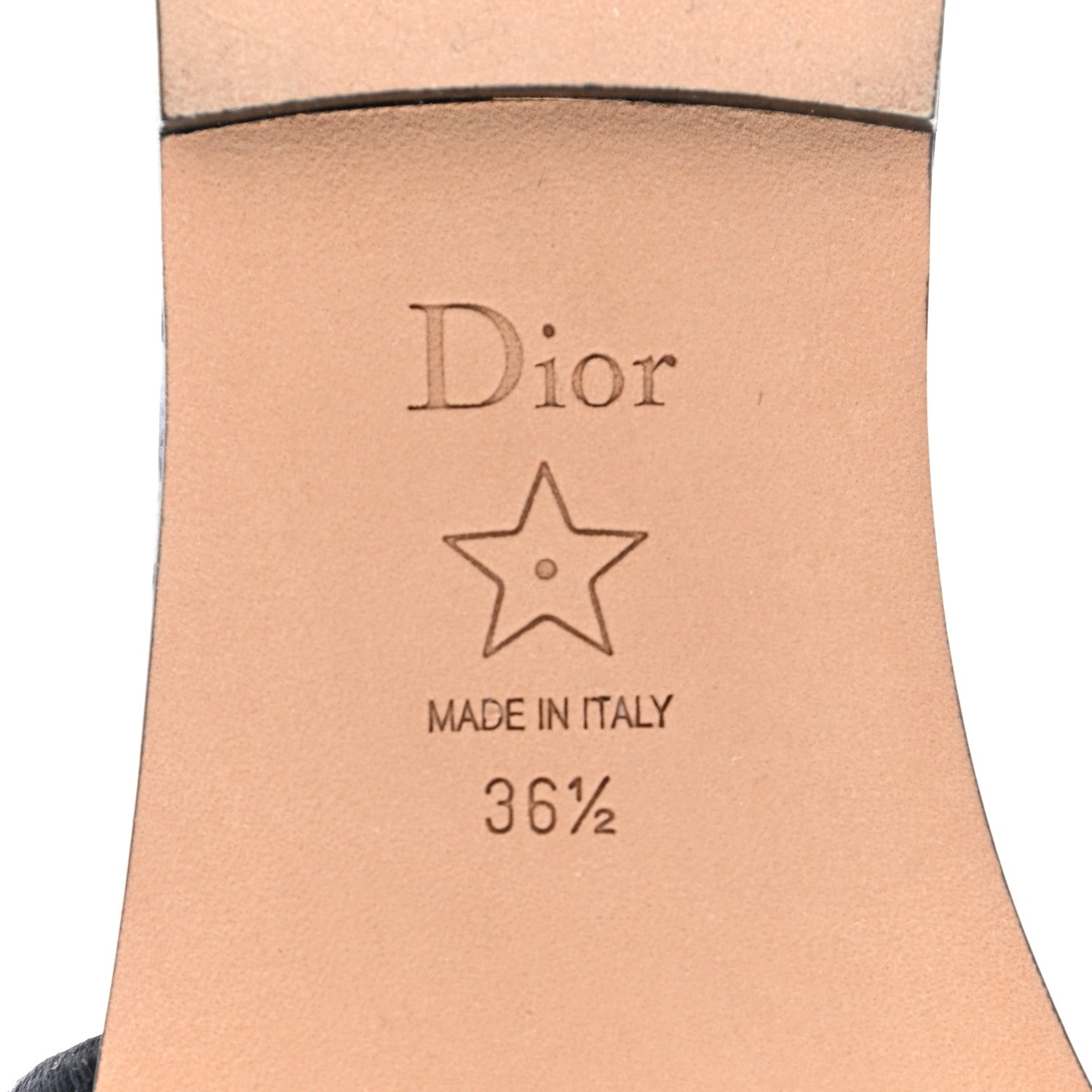 Christian Dior Canvas Tie and Dior Embroidered Dway Flat Slide Sandals 37.5 Denim 6 of 10