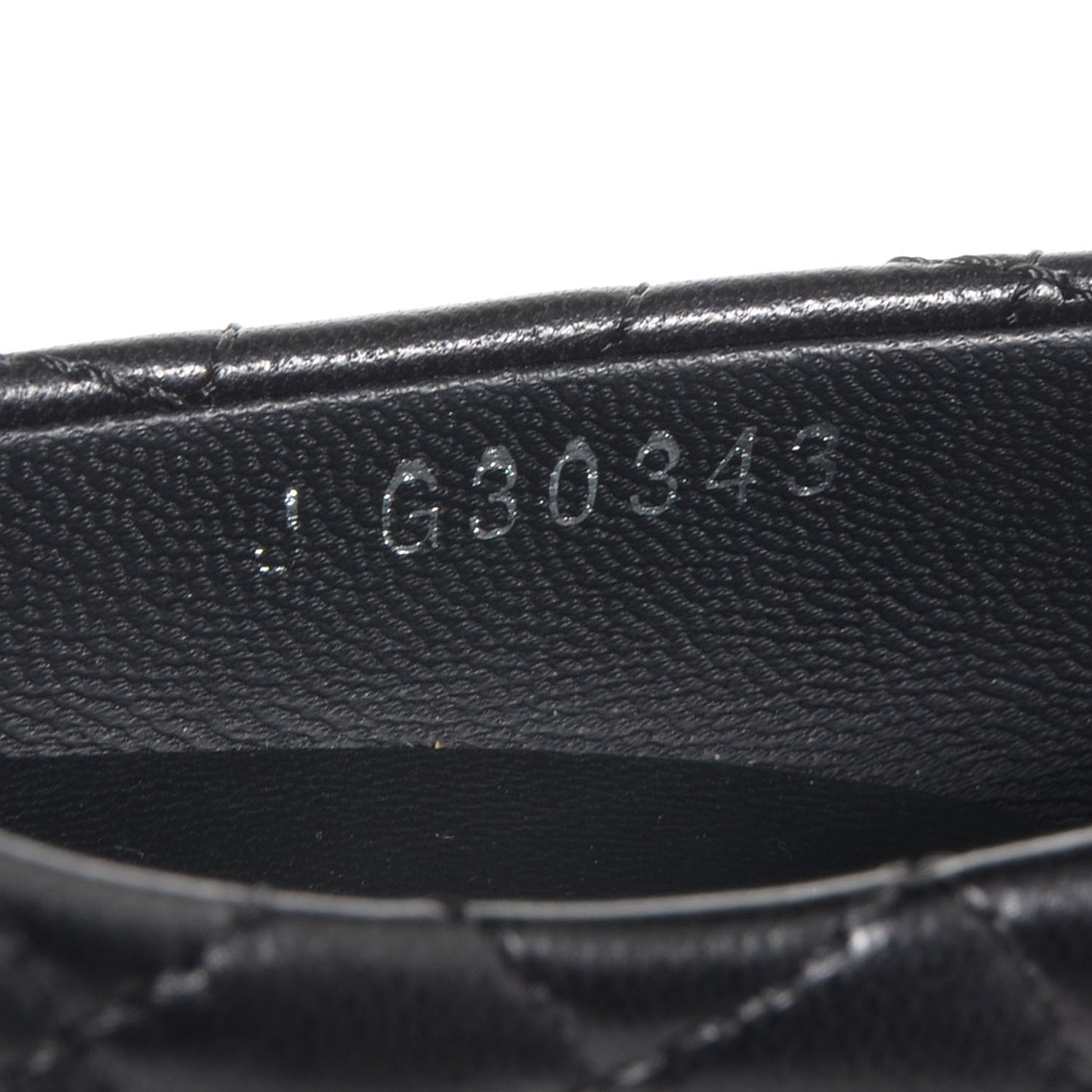 Lambskin Quilted CC Pumps 39.5 Black