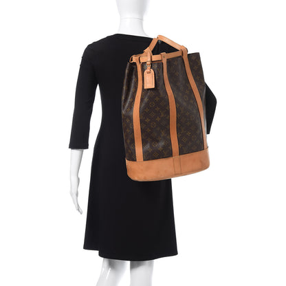 Louis Vuitton Monogram Randonnee GM Backpack 2 of 21