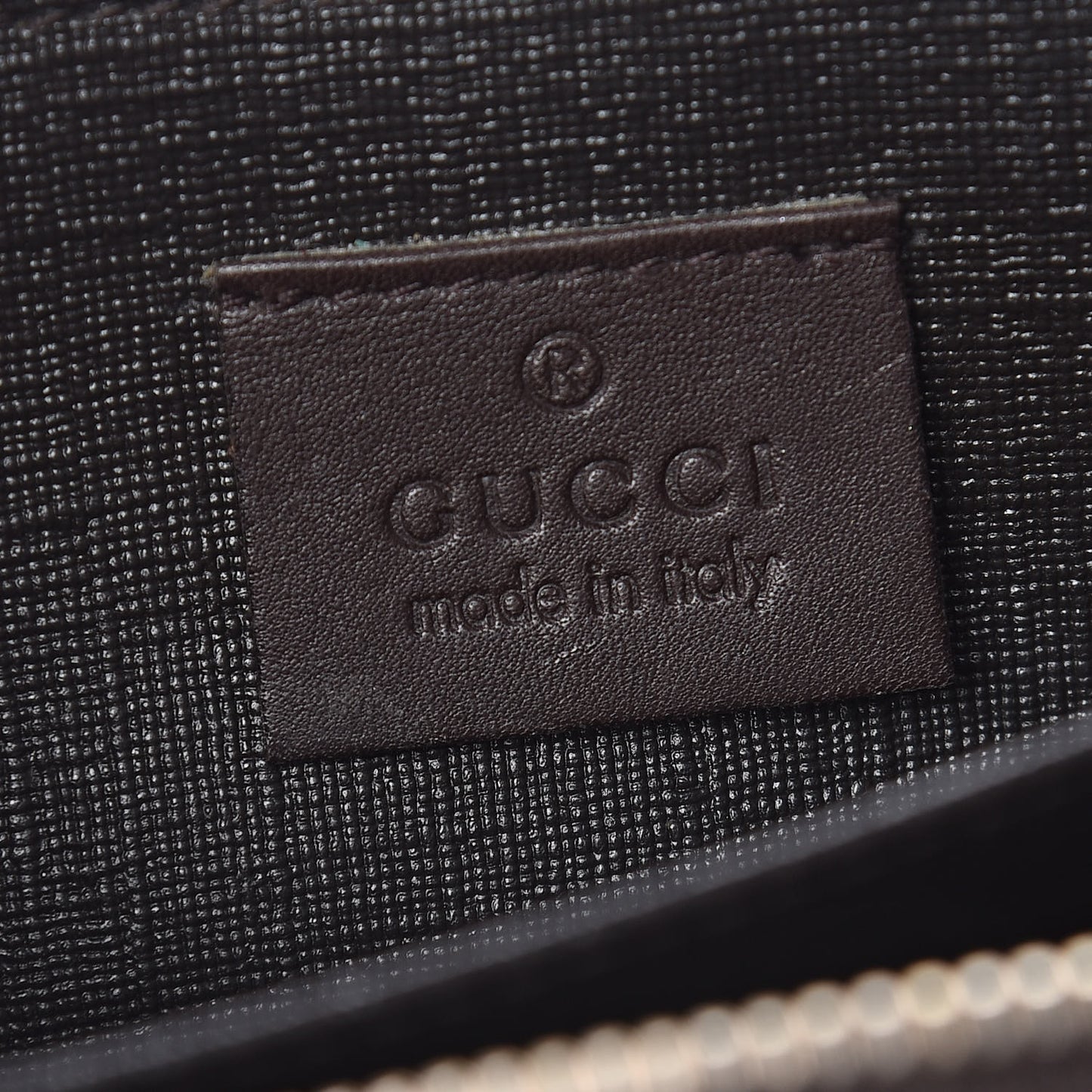 GG Supreme Monogram GG Pierce Zip Around Wallet Beige Ebony