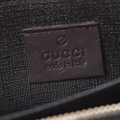 Gucci GG Supreme Monogram GG Pierce Zip Around Wallet Beige Ebony 6 of 7