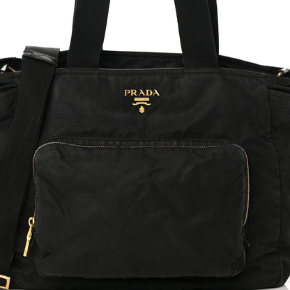 Prada Nylon Vela Baby Bag Black 8 of 20