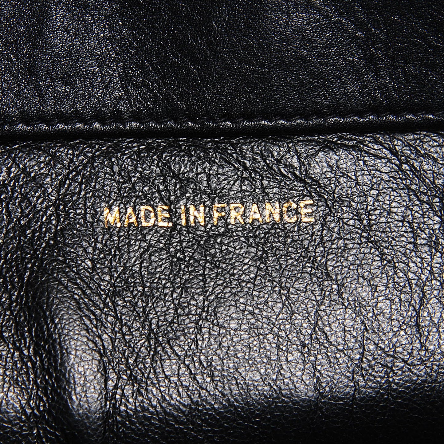 Lambskin Jumbo Shoulder Bag Black
