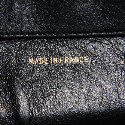 Chanel Lambskin Jumbo Shoulder Bag Black 7 of 8
