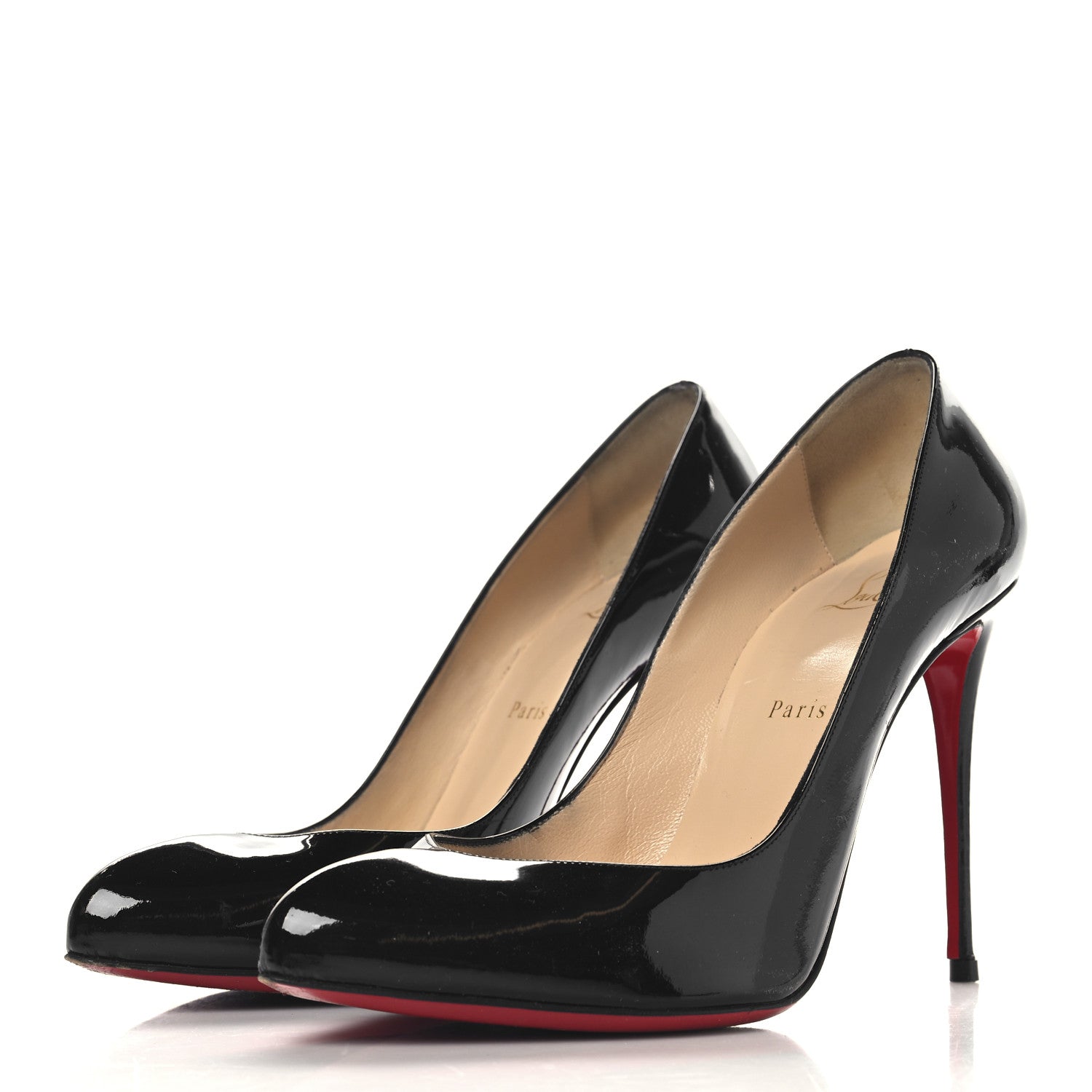 Christian Louboutin Patent 120 Pumps 41 Black 3 of 9