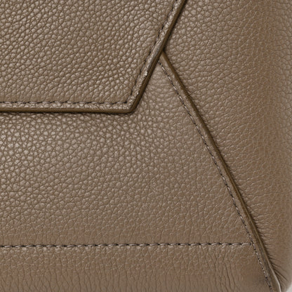 Celine Soft Grained Calfskin Sangle Bucket Bag Taupe 17 of 17