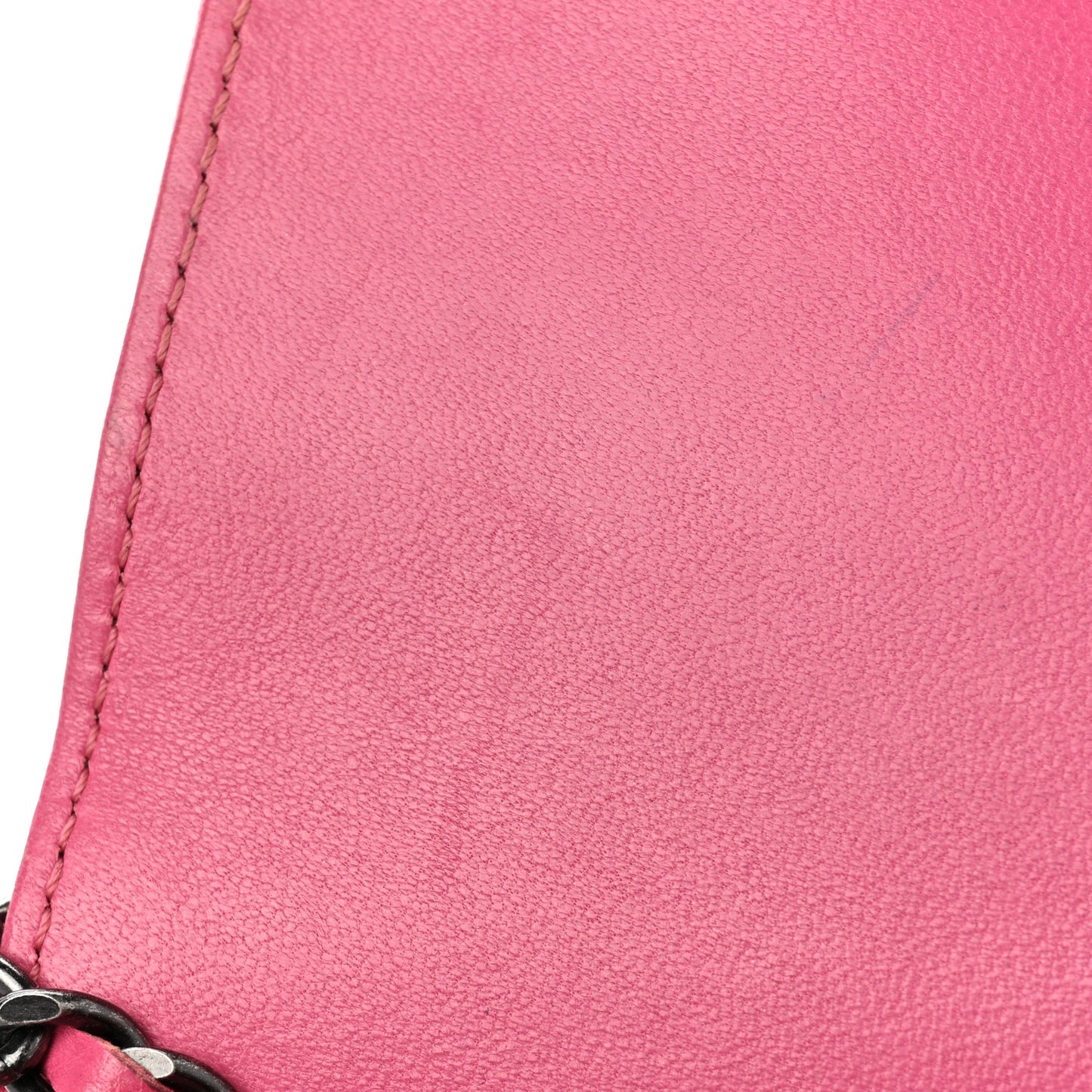 Lambskin Quilted Mini Crossing Times Flap Pink